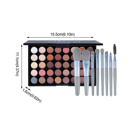 YOLAIRD Fall&Winter 78 Colors Foldable Retractable Makeup