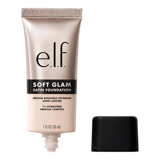 e.l.f. Soft Glam Satin Foundation, 10 Fair Cool, 1 fl oz