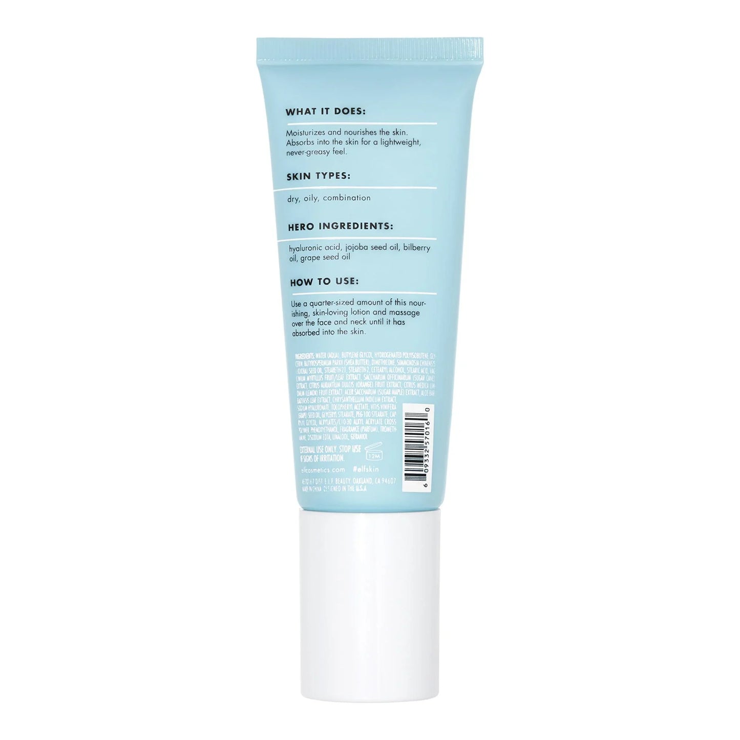 e.l.f. SKIN Holy Hydration! Daily Moisturizer, 2.53 fl oz